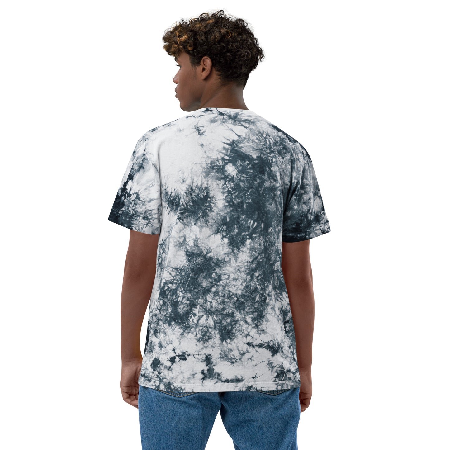 ALLEGEDLY embroidered TYE DYE TEE